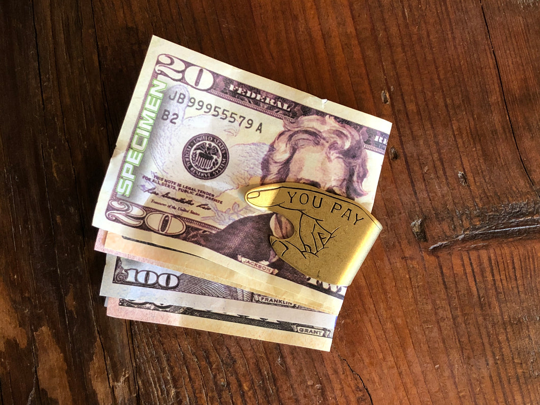 BUTTON WORKS x VENICE DESIGN8 YOU PAY MONEY CLIP (ユーペイ・マネー・クリップ