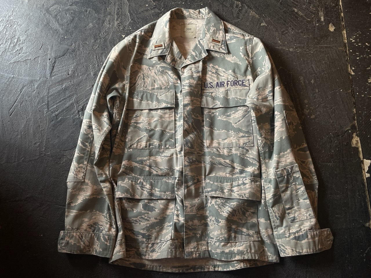 実物 米軍 U.S.AIR FORCE PTU ジャケット 米軍実物 USAF PTUウインドブレーカー XXXXLL