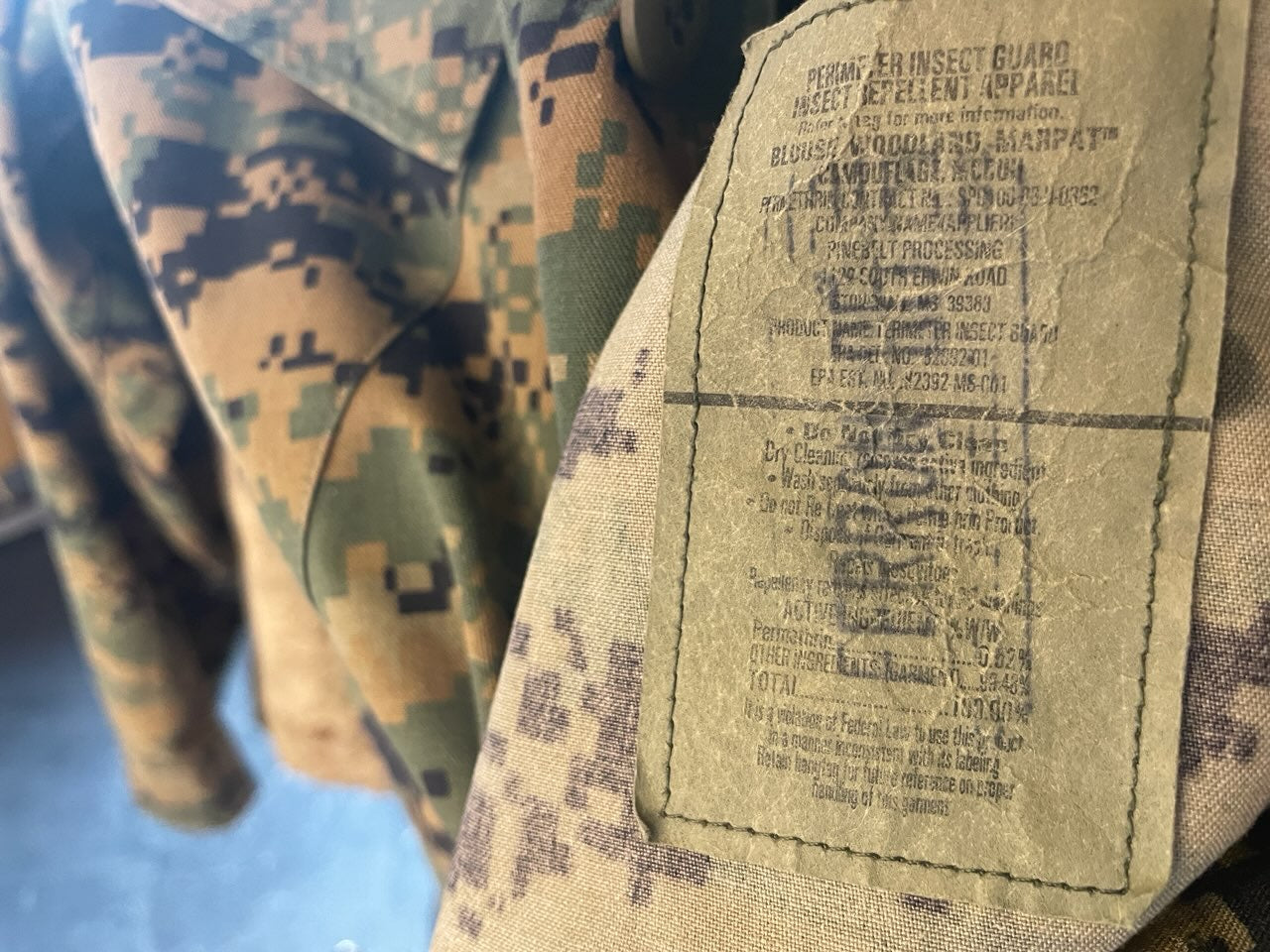 USMC UTILITY JACKET (アメリカ軍実物 海兵隊 ユーティリティージャケット)