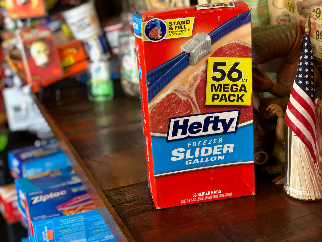 HEFTY® FREEZER SLIDER GALLON 56PACK (フリーザースライダー56パック)