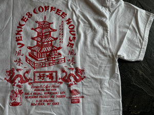 VENICE8 COFFEE HOUSE® NEW YORK CHINA COOK SOUVENIR SHORT SLEEVE T-SHIRT (ニューヨーク・チャイナクック・スーベニア)