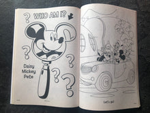 画像をギャラリービューアに読み込む, MICKEY MOUSE COLORING BOOK (ミッキーマウス・塗り絵・ブック)
