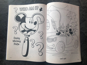 MICKEY MOUSE COLORING BOOK (ミッキーマウス・塗り絵・ブック)