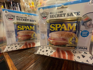 SPAM CAN SAFE GREAT HIDING PLACE FOR STORING VALUABLES (スパム 缶 貴重品シークレットケース)